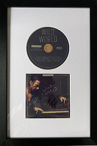  Signed Albums Framed - Kip Moore Wild World Deluxe Signed CD